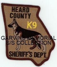 GEORGIA,A,HEARD COUNTY SHERIFF DEPARTMENT K-9 1